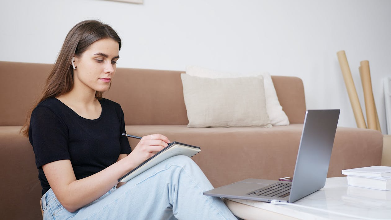 Academic thesis being reviewed for formatting, grammar, and structure improvements during professional editing process